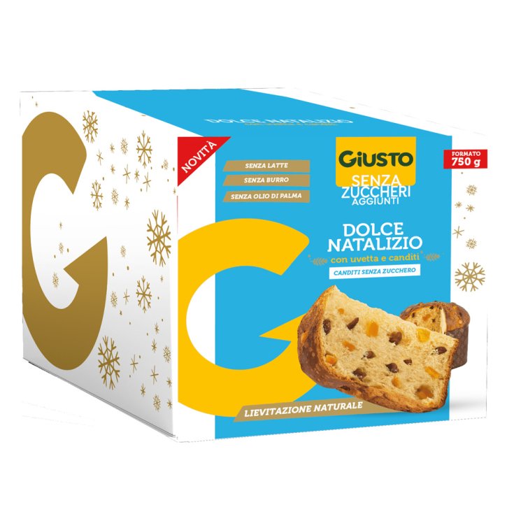 Dolce Natalizio Senza Zuccheri Giusto 750g