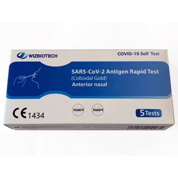 Sars-Cov-2 AG Antigen Rapid Test WizBiotech 1 Test