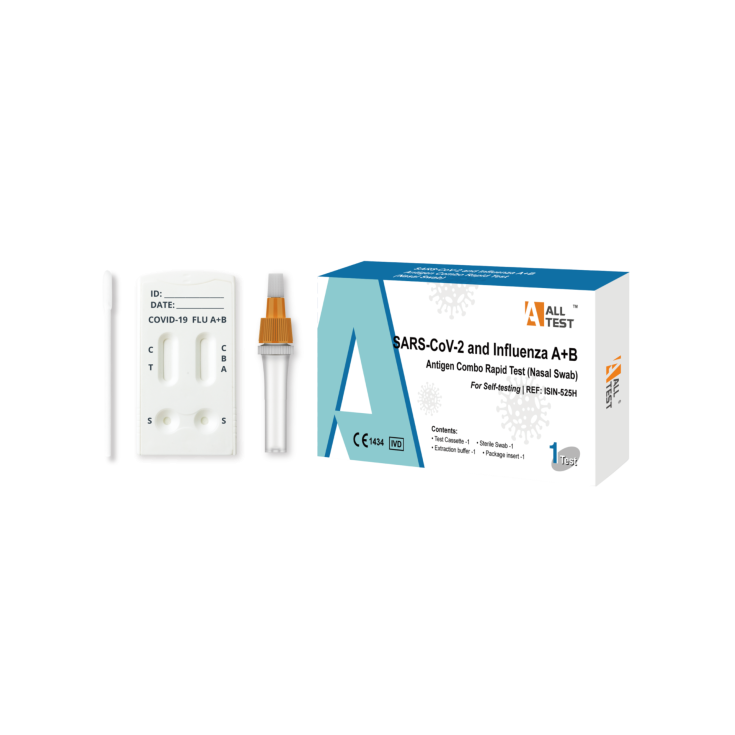 SARS-CoV-2 And Influenza A + B AllTest 1 Test