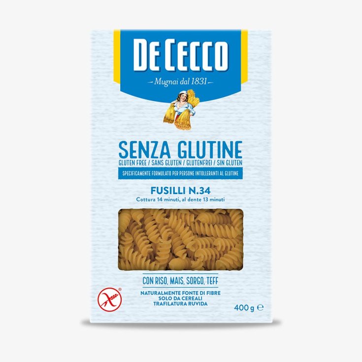 Fusilli N.34 De Cecco 400g