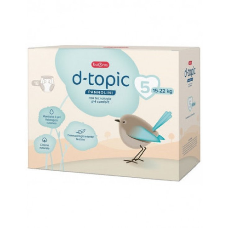 d-topic Tg.5 Pannolini 18 Pezzi