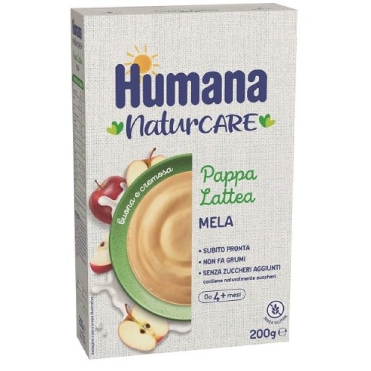 Pappa Lattea Mela Natur Care Humana 200g