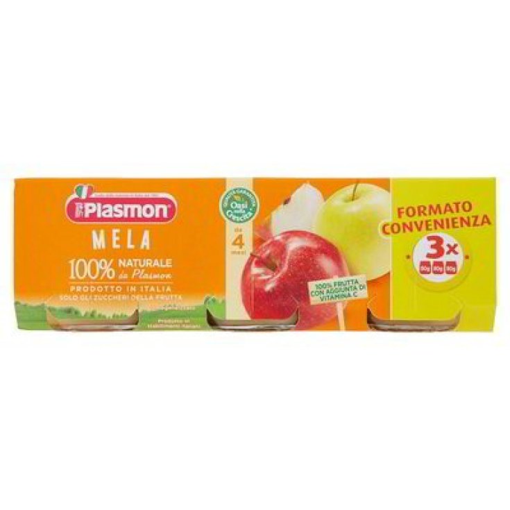 Omogeneizzato di Mela Plasmon 3x80g