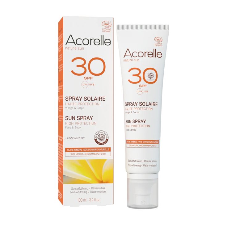 Spray Solare SPF30 Bio&nbsp;Acorelle 100ml