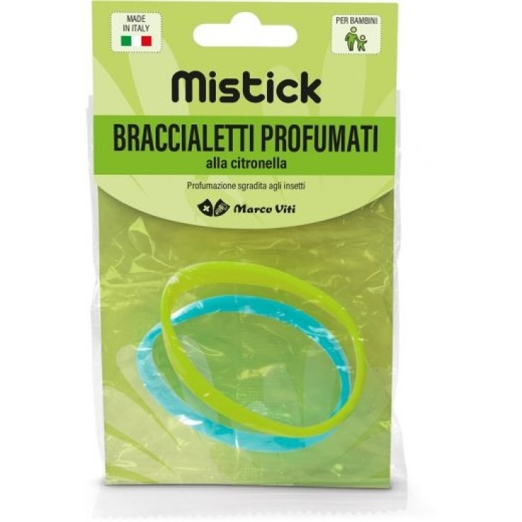 Braccialetti Profumati Azzurro/Verde Mistick 2 Pezzi