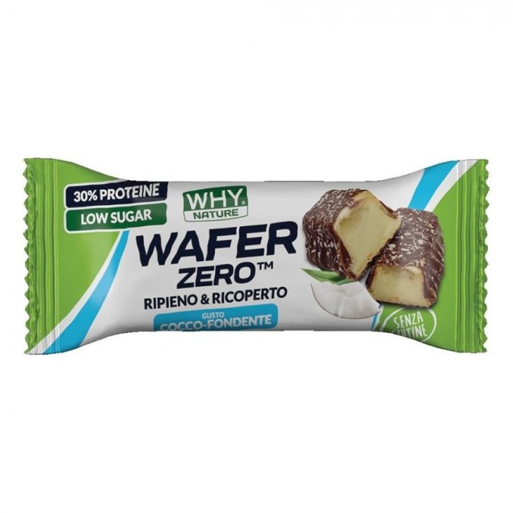 Wafer Zero Gusto Cocco Fondente WHY NATURE 35g