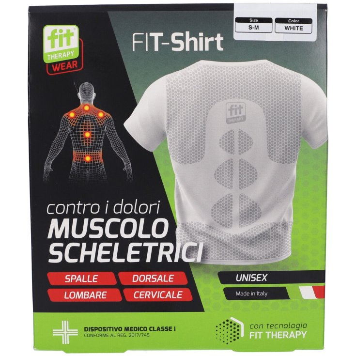 FIT Therapy T-Shirt Bianca Tg.S-M