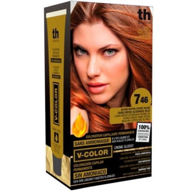 V-COLOR&nbsp;7,46 Biondo Rame Colorazione Permanente