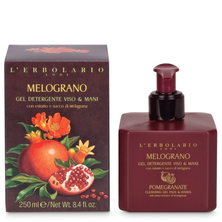 Gel Detergente Viso & Mani Melograno L'Erbolario 250ml