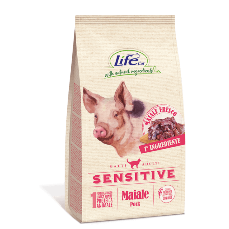 Sensitive Maiale Life Cat Natural 400g