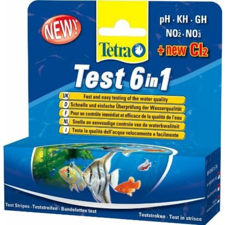 Tetratest 6In1 Tetra 25 Test