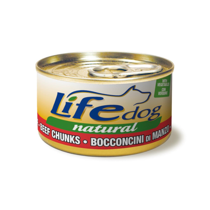 Bocconcini di Manzo Life Pet Care Dog Natural 90g
