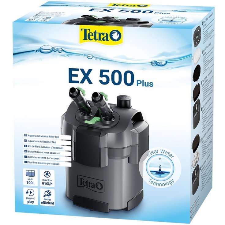 EX 500 Plus FIltro 10-100 Litri TETRA