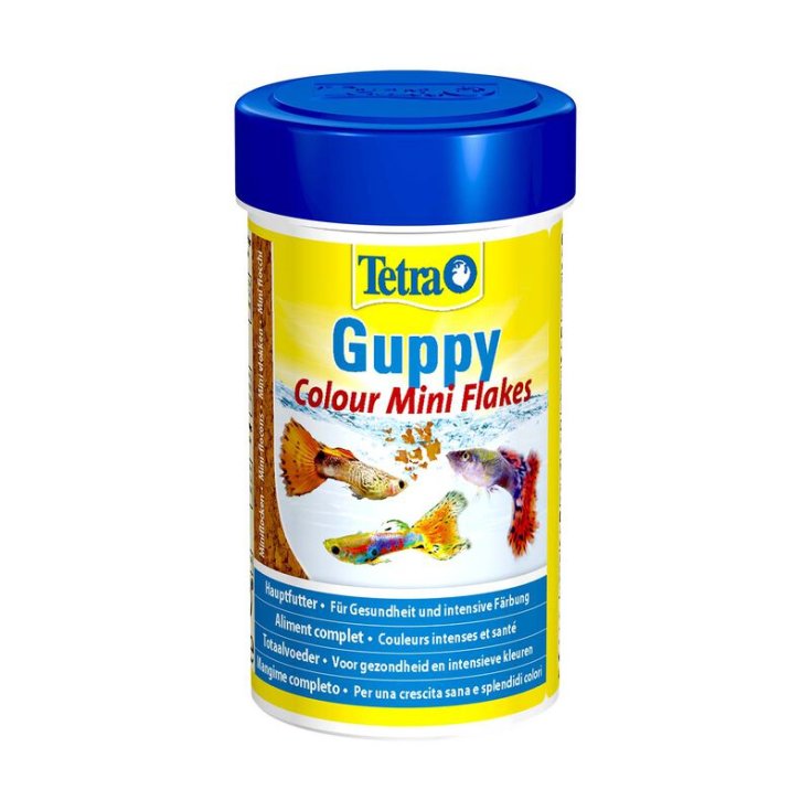 Guppy Colour Mini Flakes Tetra 100ml