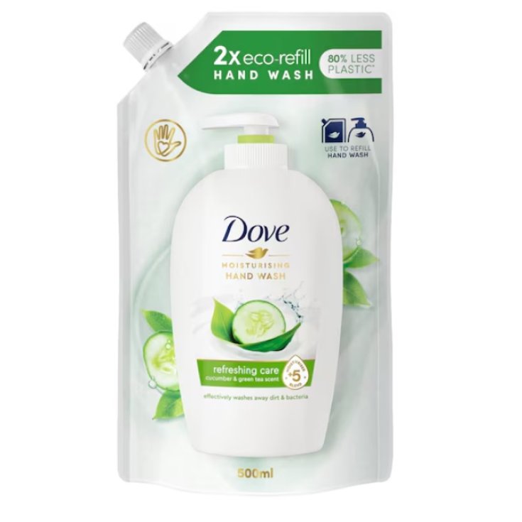 Sapone Liquido Refreshing Care Dove 500ml Ricarica