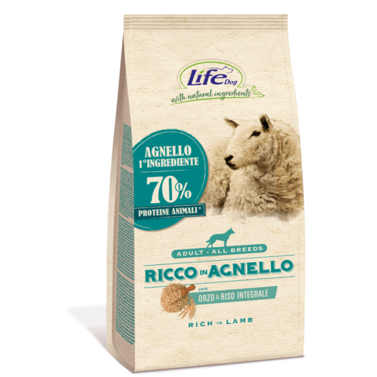 Ricco In Agnello Life Dog 12kg