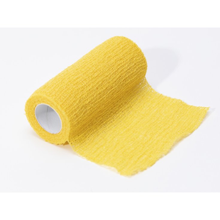 Benda Elastica Coesiva 4mx8cm Gialla GIMA