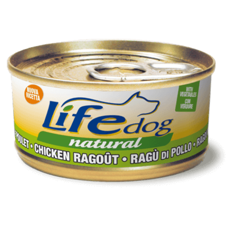 Rag&ugrave; Di Pollo Con Verdure LifeDog Natural 170g