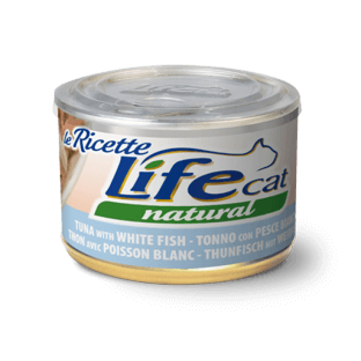 Tonno Con Pesce Bianco Life Cat Natural 150g