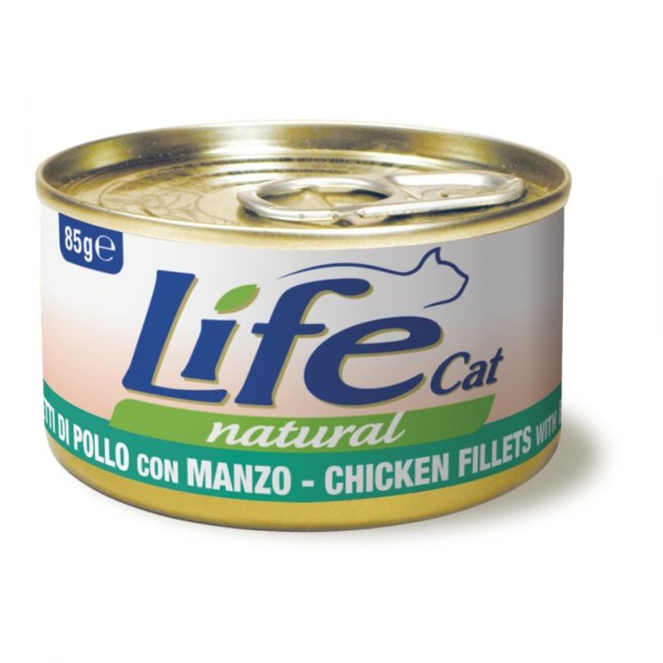 Pollo Manzo Life Cat Natural 85g