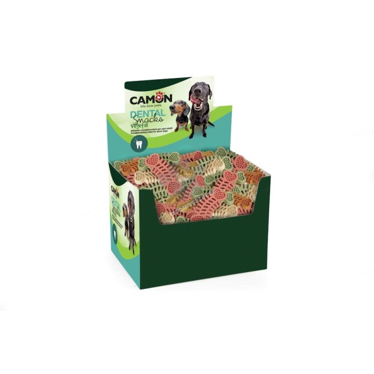 Display DentalSnacks Vegetal Sea Mix M Camon 1 Confezione