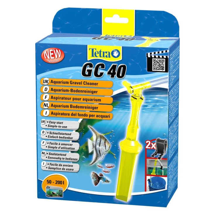 GC40 Gravel Cleaner Tetra&reg; 1 Pezzo