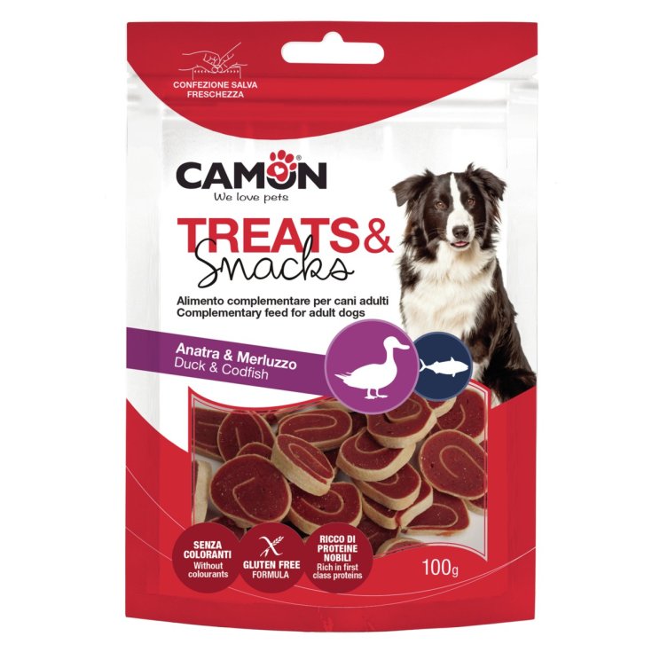 Treats &Snacks Monetine All'Anatra Camon 100g