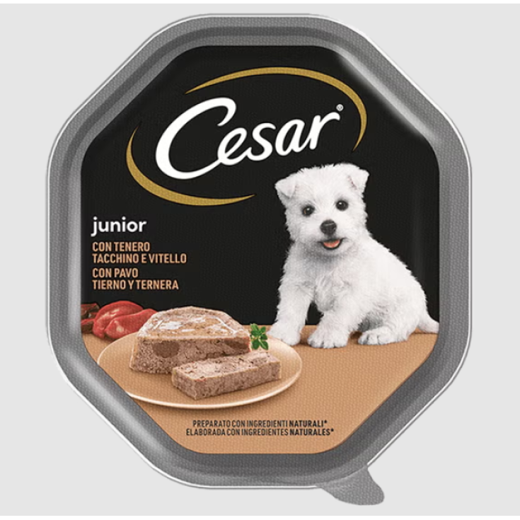 Junior Vitello e Tacchino Cesar&reg; 150g