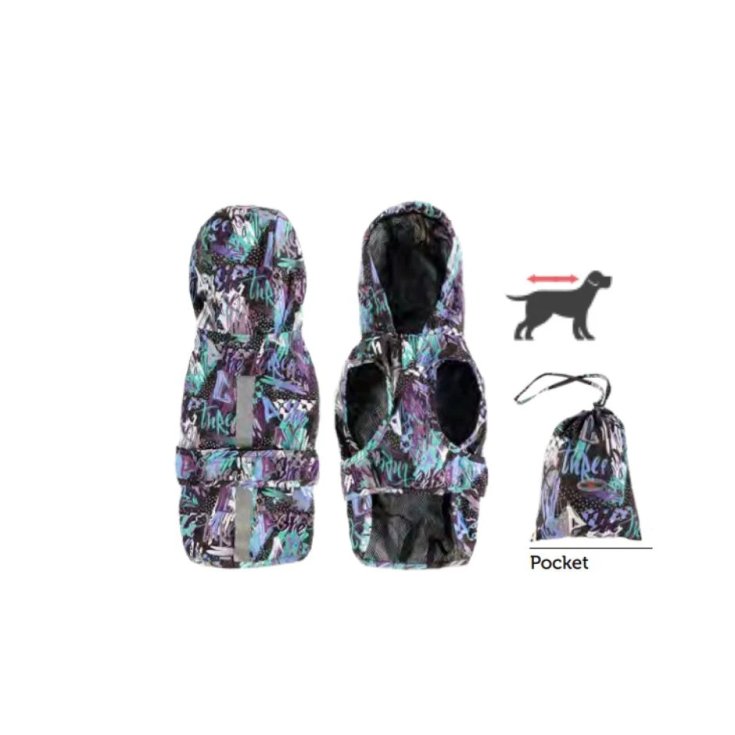 Impermeabile Graffiti Urban Blue Tg.45cm&nbsp;Gimborn