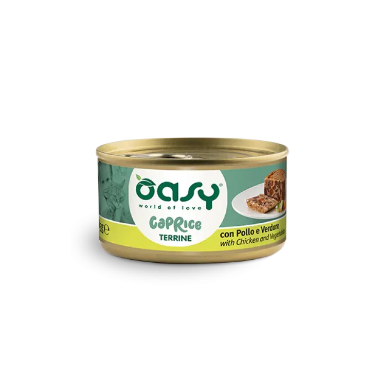 Caprice Terrine Cats Pollo e Verdure Oasy&reg; World of Love 85g