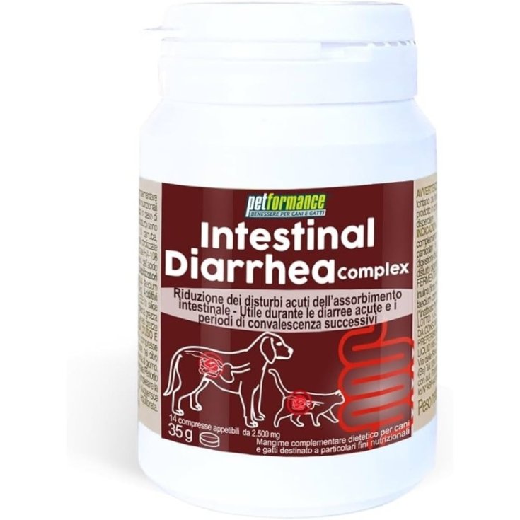 Intestinal Diarrhea Complex Petformance 14 Compresse