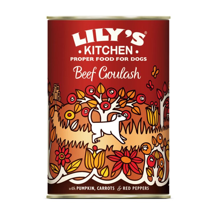 Beef Goulash Manzo Dog Adult Lily's Kitchen® 400g