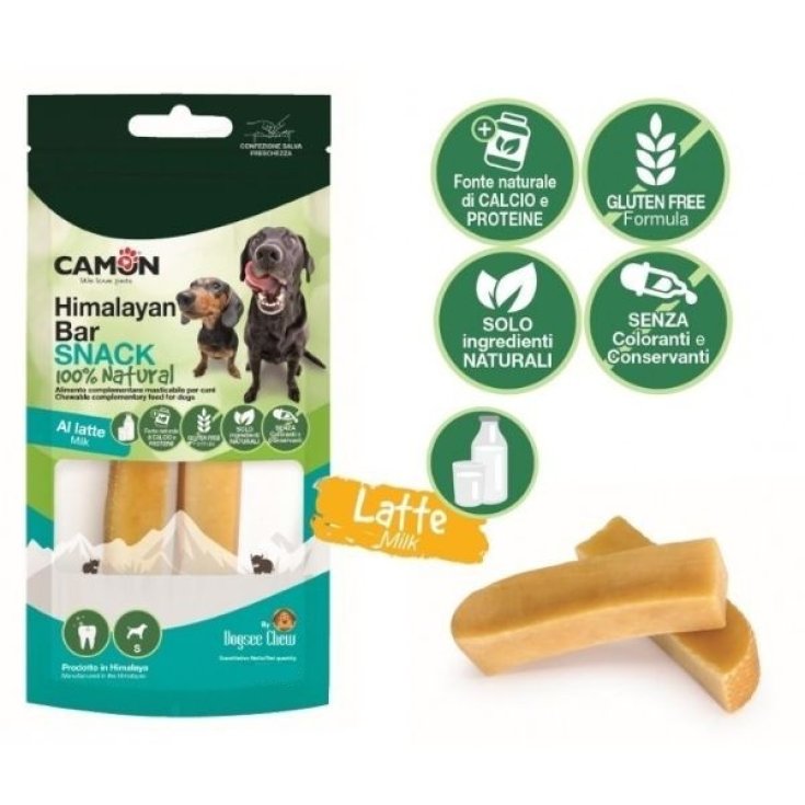 Snack Barrette al Latte Himalaya Camon 60g