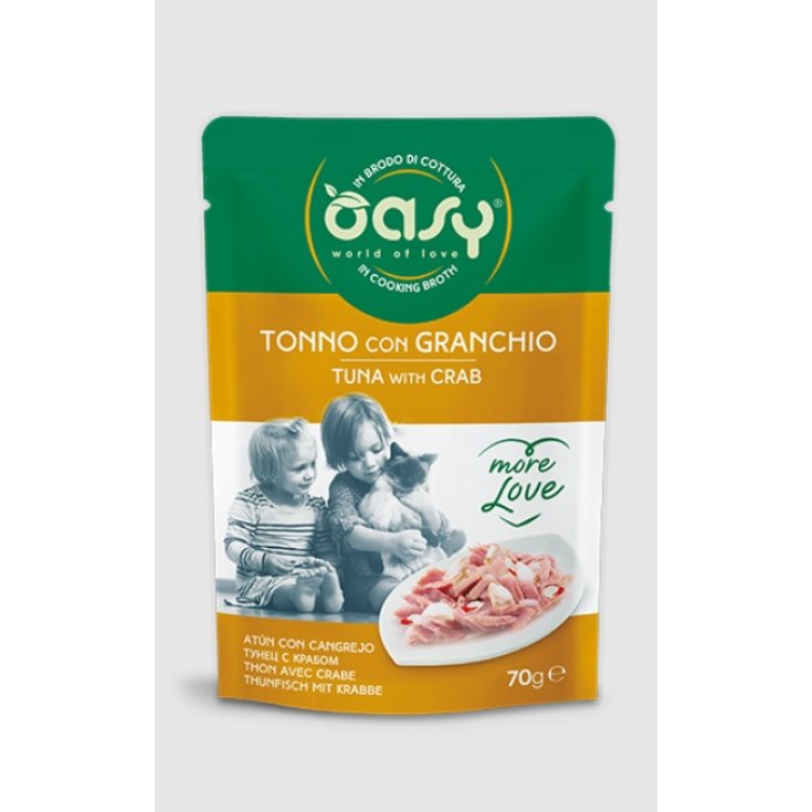 More Love Tonno Con Granchio Oasy 70g