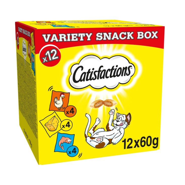 Catisfaction&reg; Variety Box 12x60g