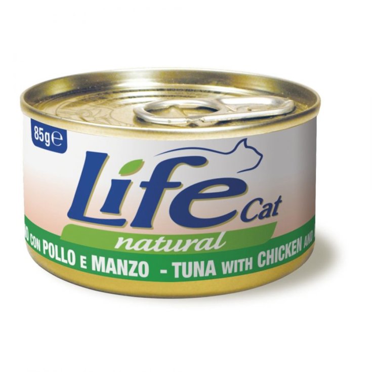 Tonno/Pollo/Manzo Life Cat Natural 85g