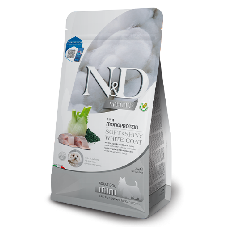 N&D White Sea Bass Spirulina And Fennel Mini Farmina 2kg