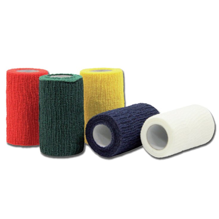 Benda Elastica Coesiva 4mx6cm Blu 10 Pezzi