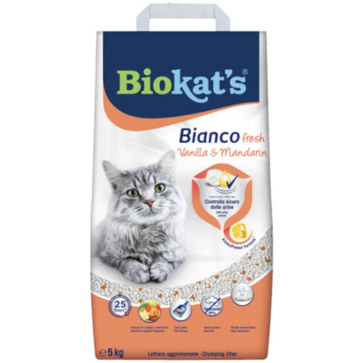 Bianco Fresh Vaniglia & Mandarino BioKat's 5kg