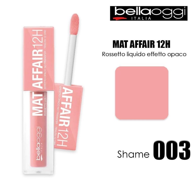Rossetto Liquido Opaco 03 Shame&nbsp;Mat Affair 12H