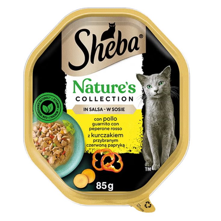 Nature&rsquo;s Collection Pollo/Peperone Rosso Sheba&reg; 85g