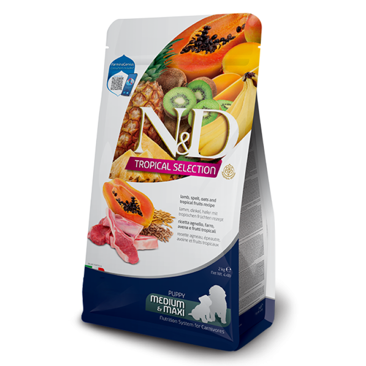 N&D Tropical Selection Puppy Medium & Maxi Agnello Farmina 2kg