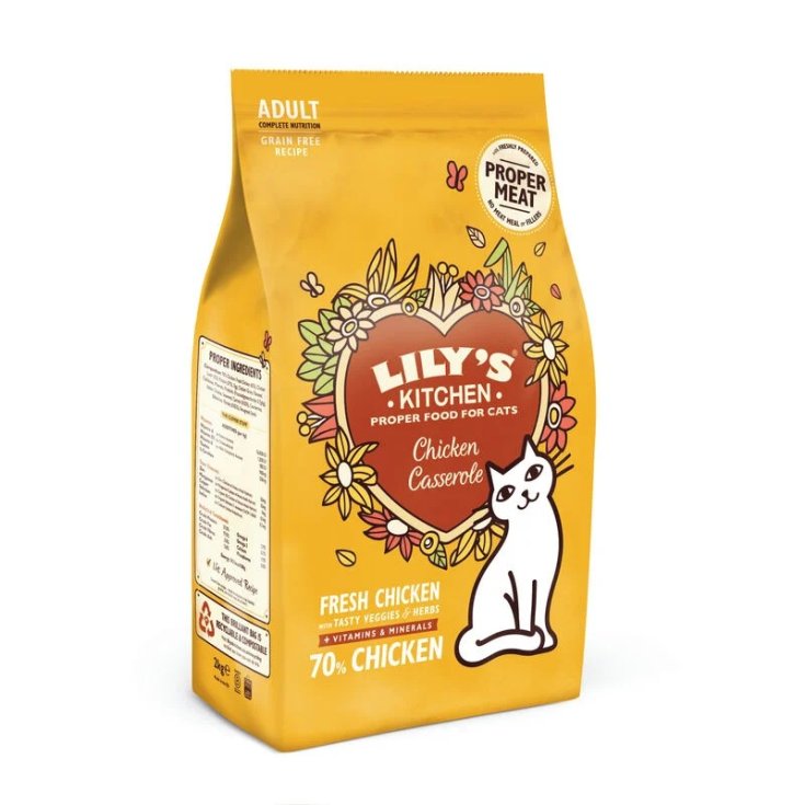 Cat Adult Chicken Casserole Pollo Lily's Kitchen 2kg