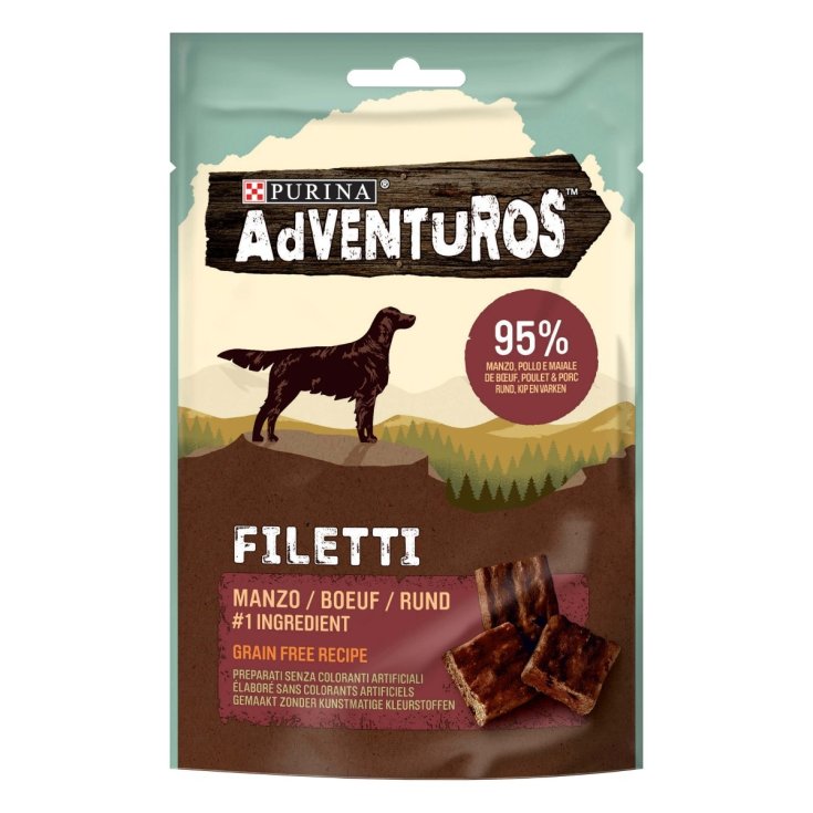 Adventuros Filetti Manzo PURINA&reg; 70g