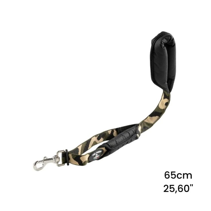 Guinzaglio Doppio Manico Europa&nbsp;Mimetico&nbsp;65cm&nbsp;Tre Ponti