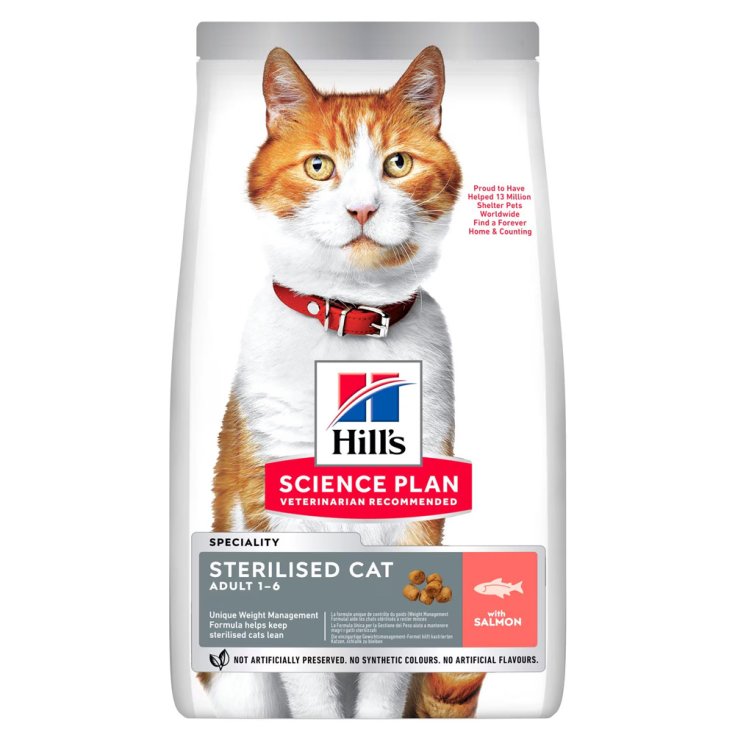 Science Plan&nbsp;Sterilised Cat Adult Salmon Hill'S 1,5kg