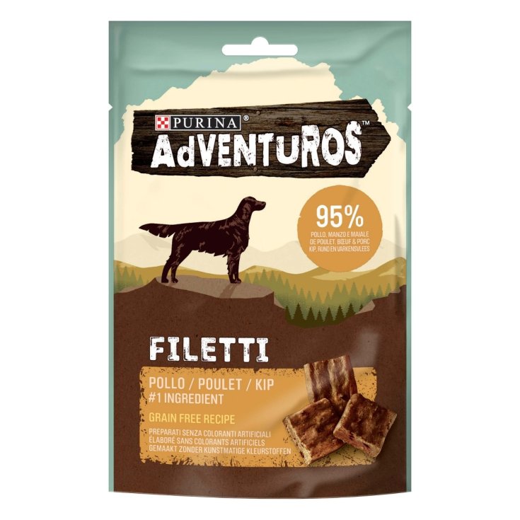 Adventuros Filetti Pollo PURINA&reg; 70g