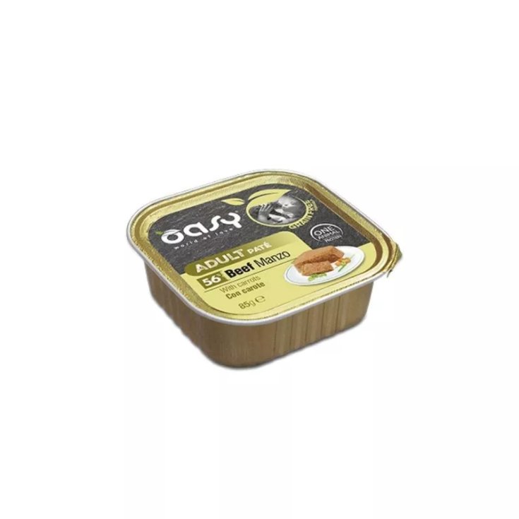 Pat&eacute; Grain Free Formula Adult Manzo Con Carote Oasy 85g