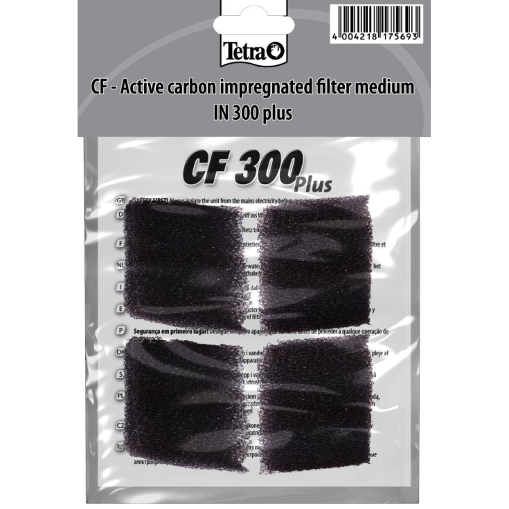 CF 300 Spugna Carbone Attivo Tetra