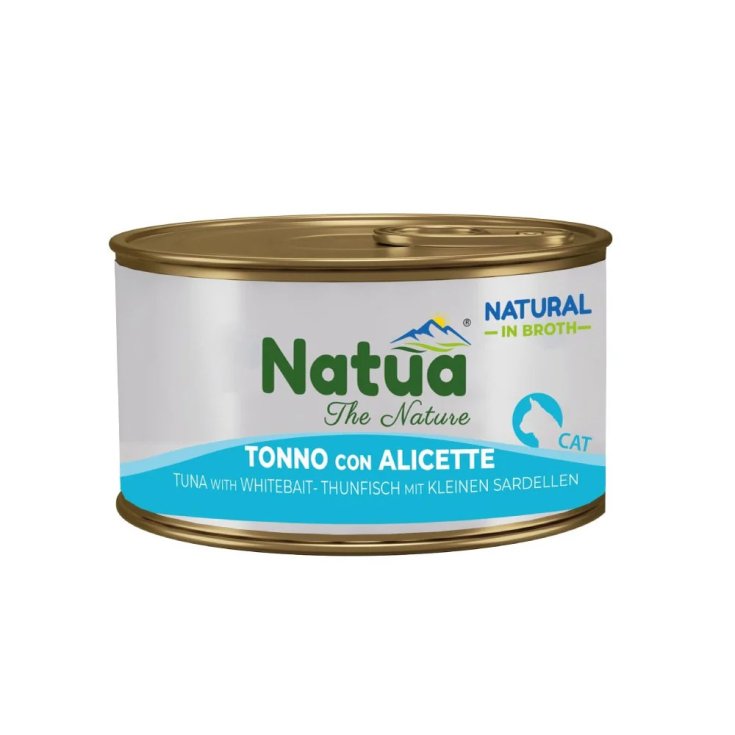 Natural Tonno Alicette in Brodo Natua Cat 85g